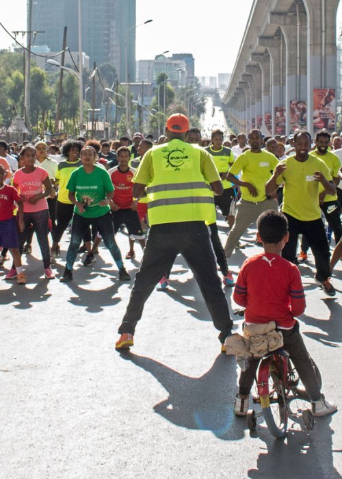 Open streets day, Addis Ababa.