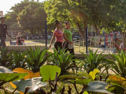Parque Sagrado Corazon in Barranquilla, Colombia