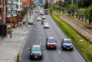 Street in Bogota, Colombia