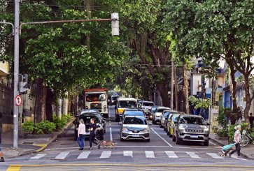 Street crosswalk.