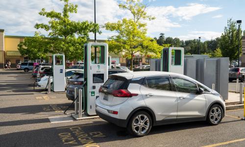 EV charging stations in Bellingham, Washington