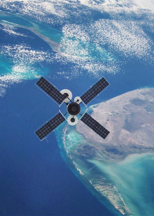 Ocean from satellite 