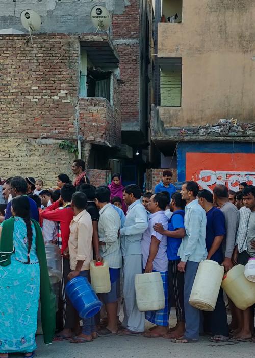 people-line-fresh-water