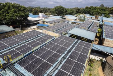 Solar panels.
