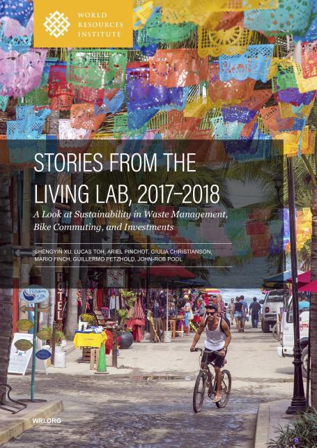 Stories from the Living Lab 2017-18 covershot