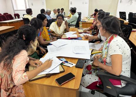 Participants at adaptation workshop.