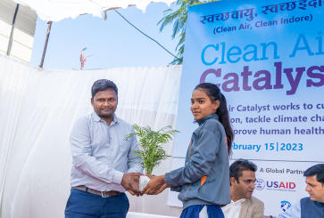Clean Air Catalyst work in Indore, India