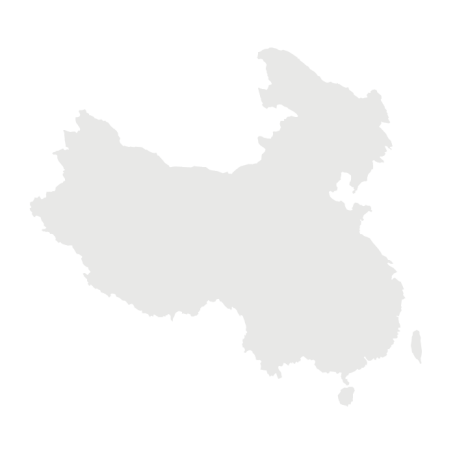 Outline of the map of China