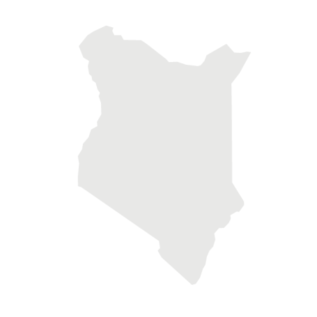 Outline of map of Kenya.