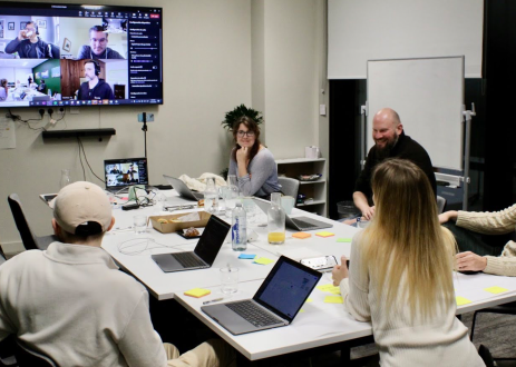 Product studio team retreat.