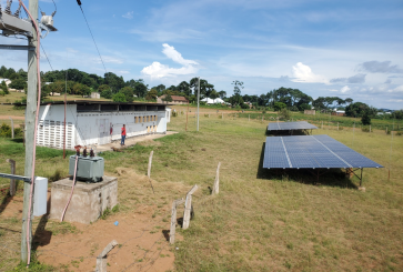 PV minigrid in Tanzania.